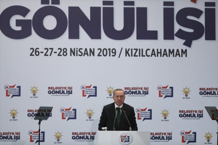 Cumhurbaşkanı Erdoğan, Kızılcahamam'da konuştu