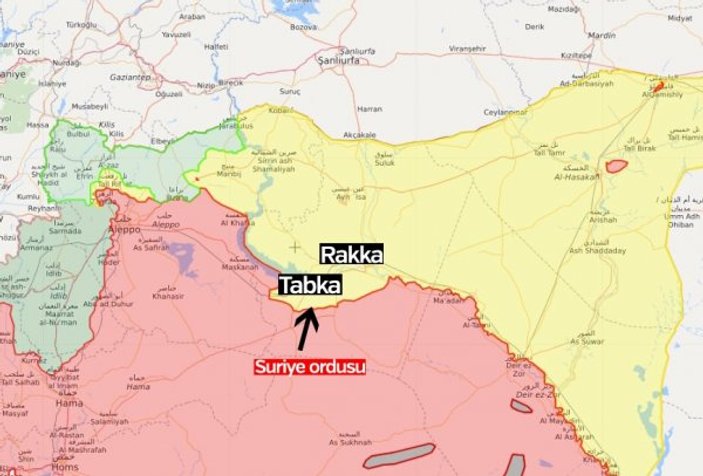 Esad, YPG kontrolündeki Rakka'ya operasyon başlattı