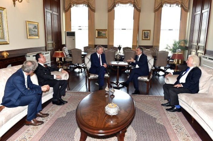 Abdullah Gül, eski Almanya Cumhurbaşkanı ile görüştü