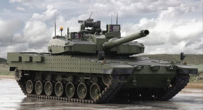 Altay tankı gövde gösterisine hazırlanıyor