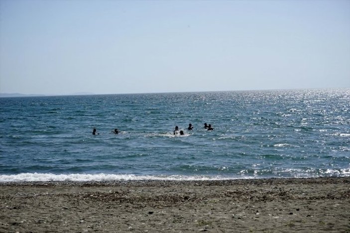 Edremit Körfezi'nde deniz sezonu açıldı