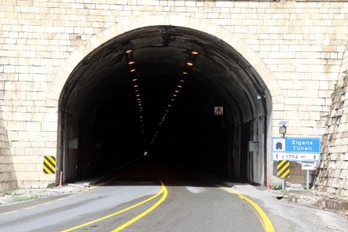 Zigana Tüneli'nin yüzde 60’ı tamamlandı