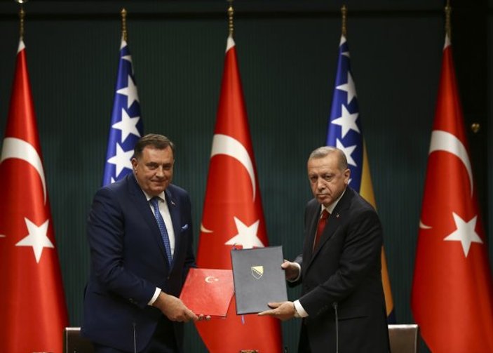 Cumhurbaşkanı Erdoğan: Bosna Hersek'le ticaretimiz artıyor