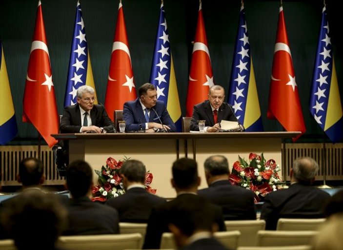 Cumhurbaşkanı Erdoğan: Bosna Hersek'le ticaretimiz artıyor