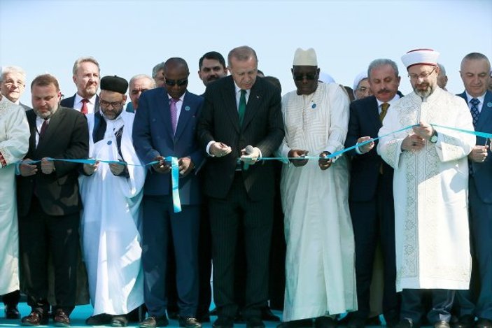 Büyük Çamlıca Camii resmi açılış töreni