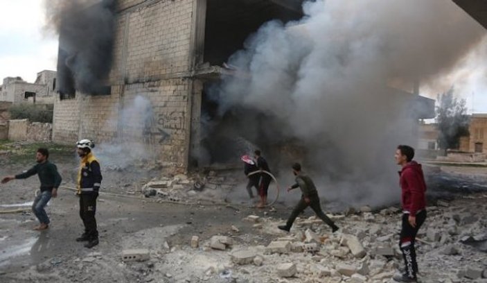 Esad İdlib'de sivilleri hedef almaya devam ediyor: 5 ölü