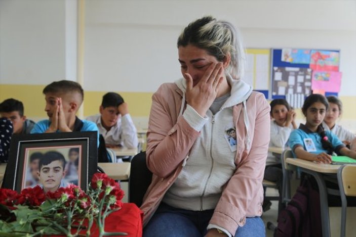 Teröre kurban giden Diyar'ın sınıf arkadaşları üzgün