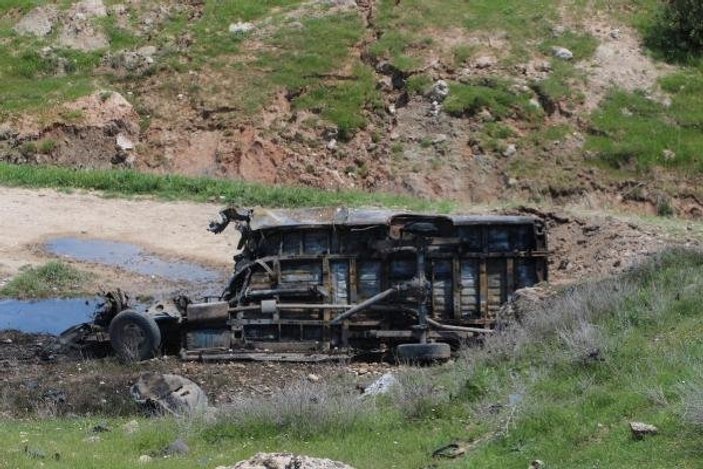 PKK'nın saldırısında şehit olan 2 kişi toprağa verildi