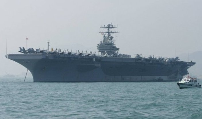 ABD uçak gemisini Orta Doğu'ya gönderdi