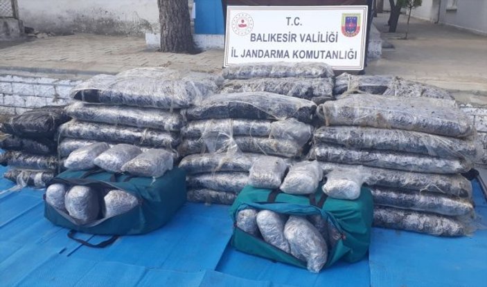 1 ton uyuşturucu Balıkesir'de gemiyi batırdı