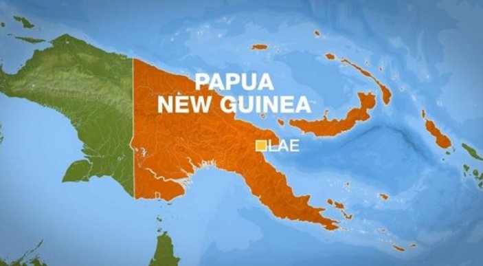 Papua Yeni Gine'de 7.2 büyüklüğünde deprem