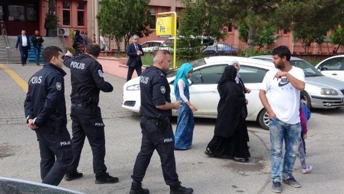 Karabük'te cinsel tacize tanık olan kadına saldırı