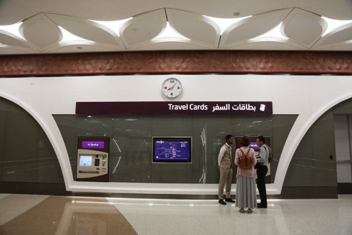 Doha metrosu açıldı