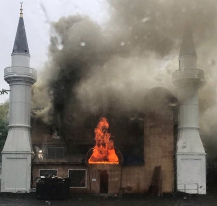 ABD'de camide yangın