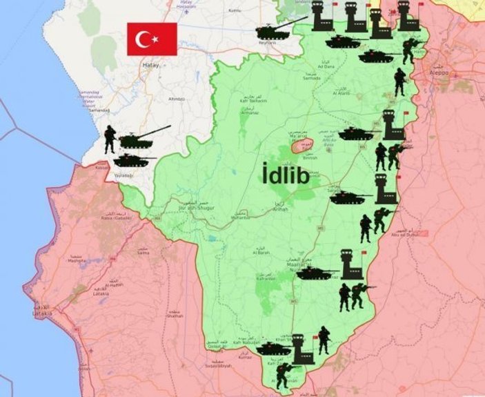 Esad İdlib'e yine saldırdı