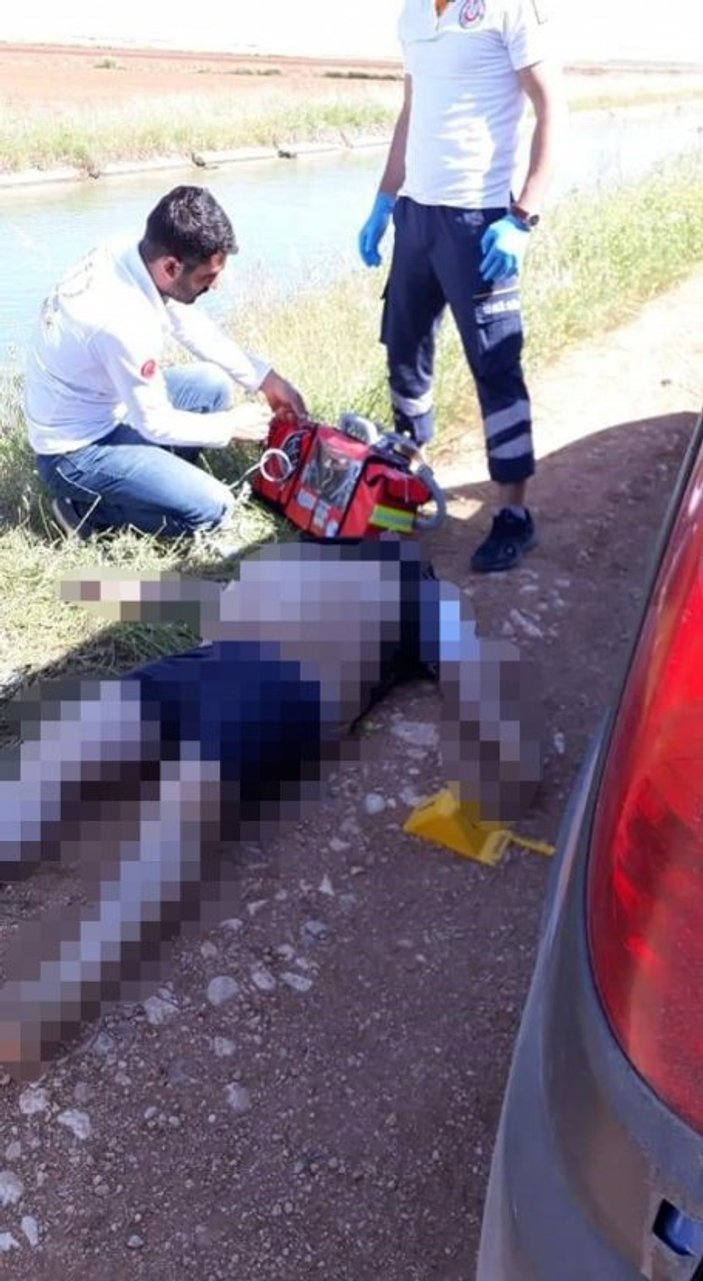 Şanlıurfa'da 28 yaşındaki şahsın cesedi sudan çıktı