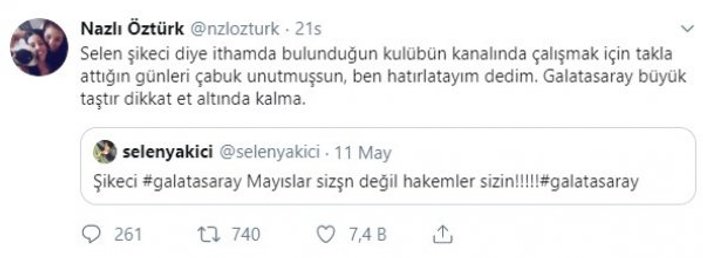 Galatasaray ve Beşiktaşlı spikerler birbirlerine girdi