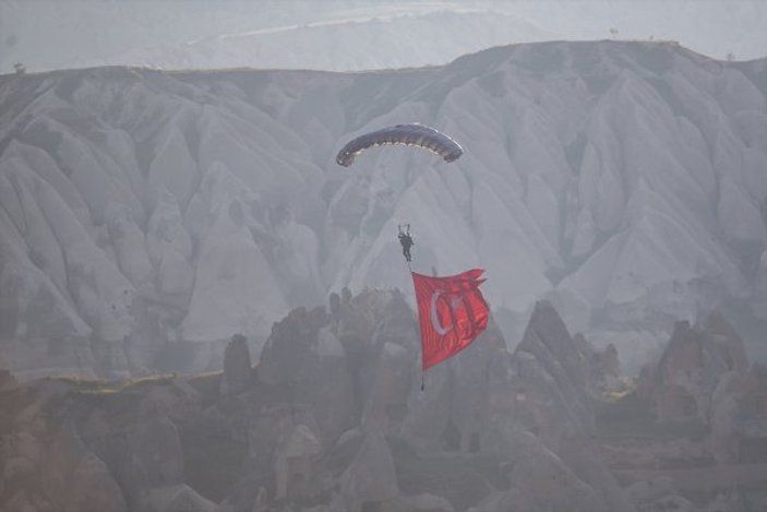 Kapadokya semalarında JÖAK timi