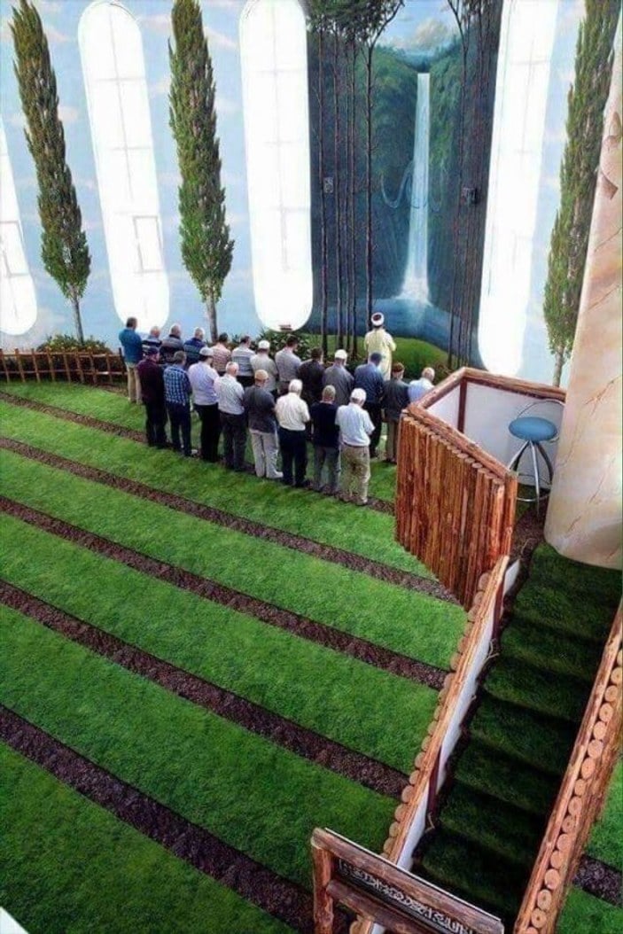 Kırşehir'de Hamidiye Camii beğeni topluyor