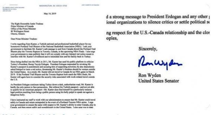 ABD'li senatör, FETÖ'cü Enes için mektup yazdı