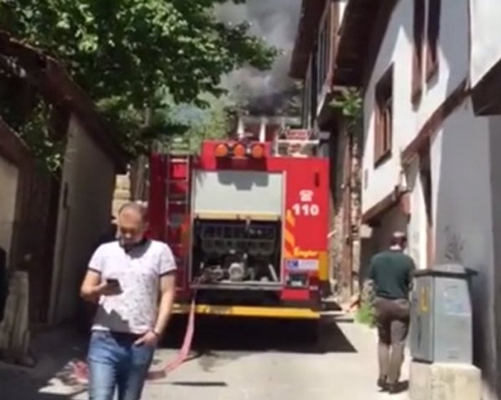 Ankara Beypazarı'nda yangın