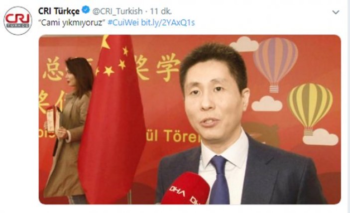 Çinliler Türkçe haber servisiyle İslam dostu görüntüsü veriyor