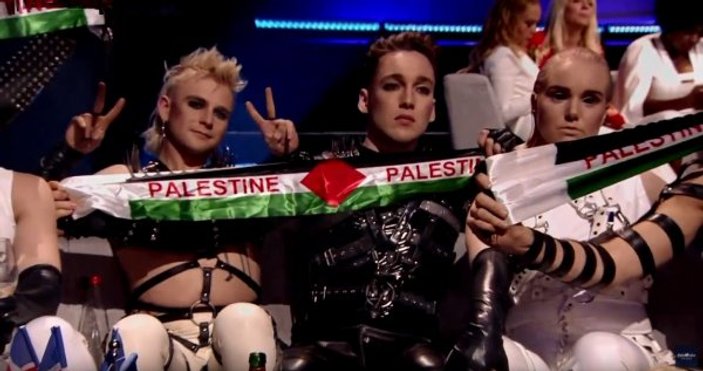 Eurovision finaline Filistin damgası