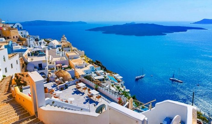 Türk turistler bayram tatilinde Yunan adalarında