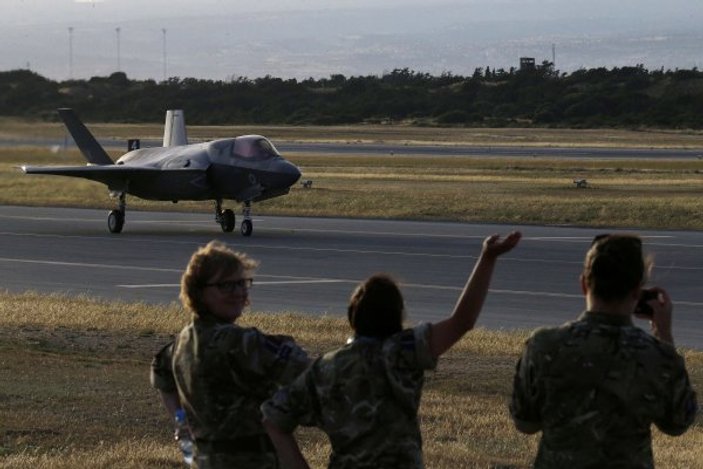 İngiltere'den Güney Kıbrıs'a F-35 yığınağı