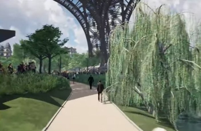 Eyfel Kulesi çevresine özel bir park inşa edilecek