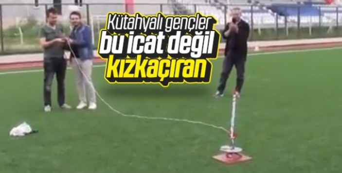 Zonguldaklı gençler roket üretti