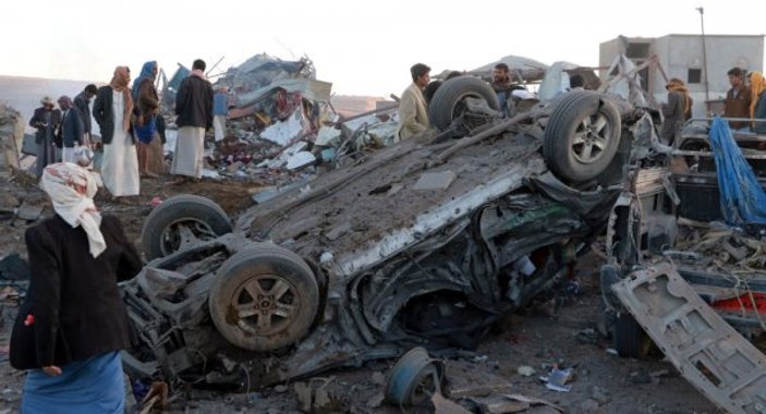 Suudiler Yemen'i vurdu: 13 sivil öldü