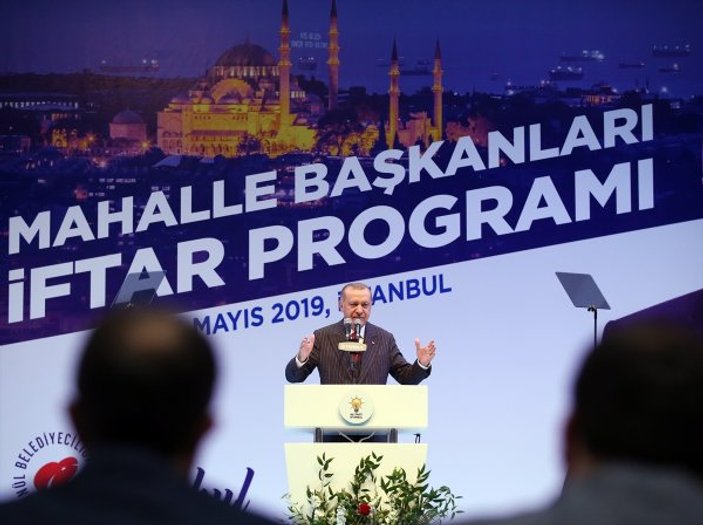 Erdoğan, AK Parti Mahalle Başkanlarıyla buluştu