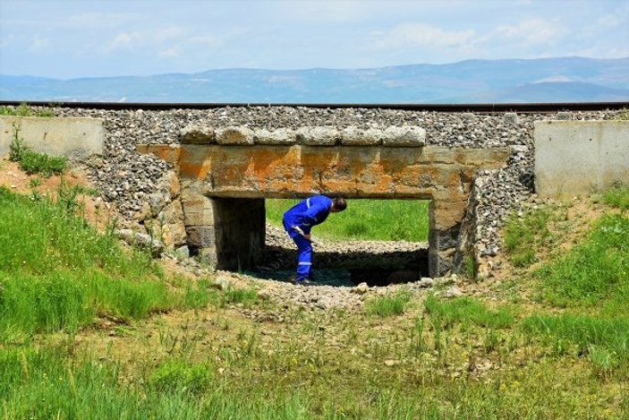 Muş'ta ray güvenliği için kilometrelerce yürüyüş