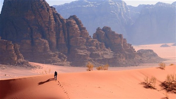 Dünyadaki Mars: Wadi Rum'da çöl kampı