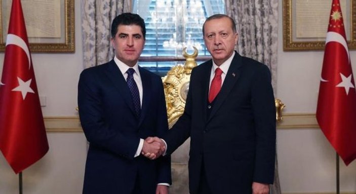 Cumhurbaşkanı Erdoğan, Neçirvan Barzani'yi kutladı