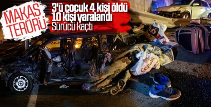 Beşiktaş'ta kazaya neden olan zanlıların kimlikleri belli oldu