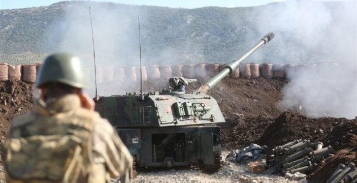 Suriye'de YPG'li teröristler bombalandı