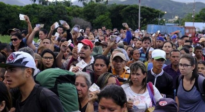 Venezuela'dan göç akını