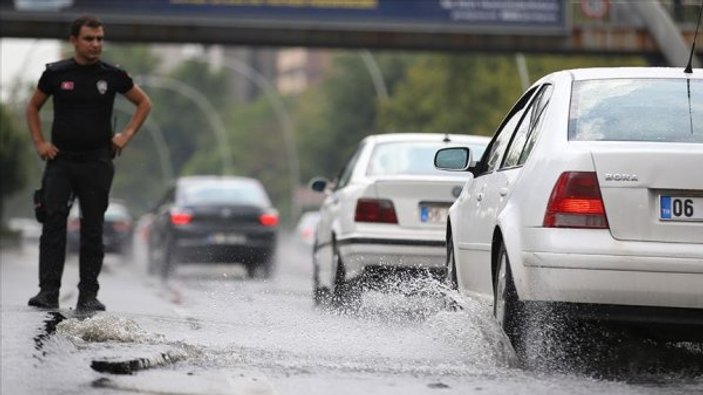Ankara için sel uyarısı