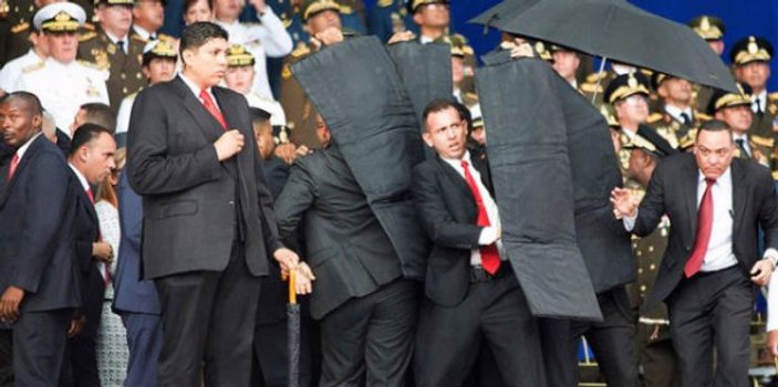Maduro'ya suikast girşiminde bulunan 31 kişiye hapis