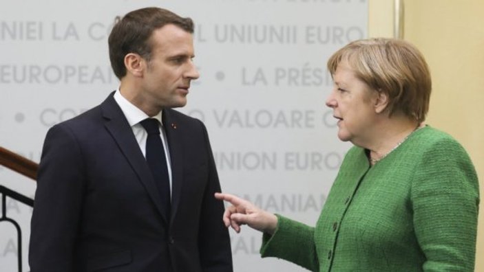 AB'nin başına Macron'dan, Merkel önerisi