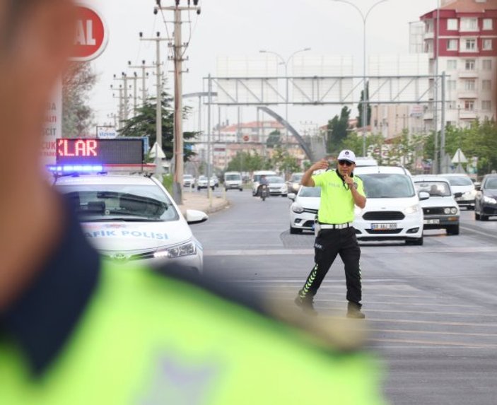 Aksaray'da sürücülere rekor ceza