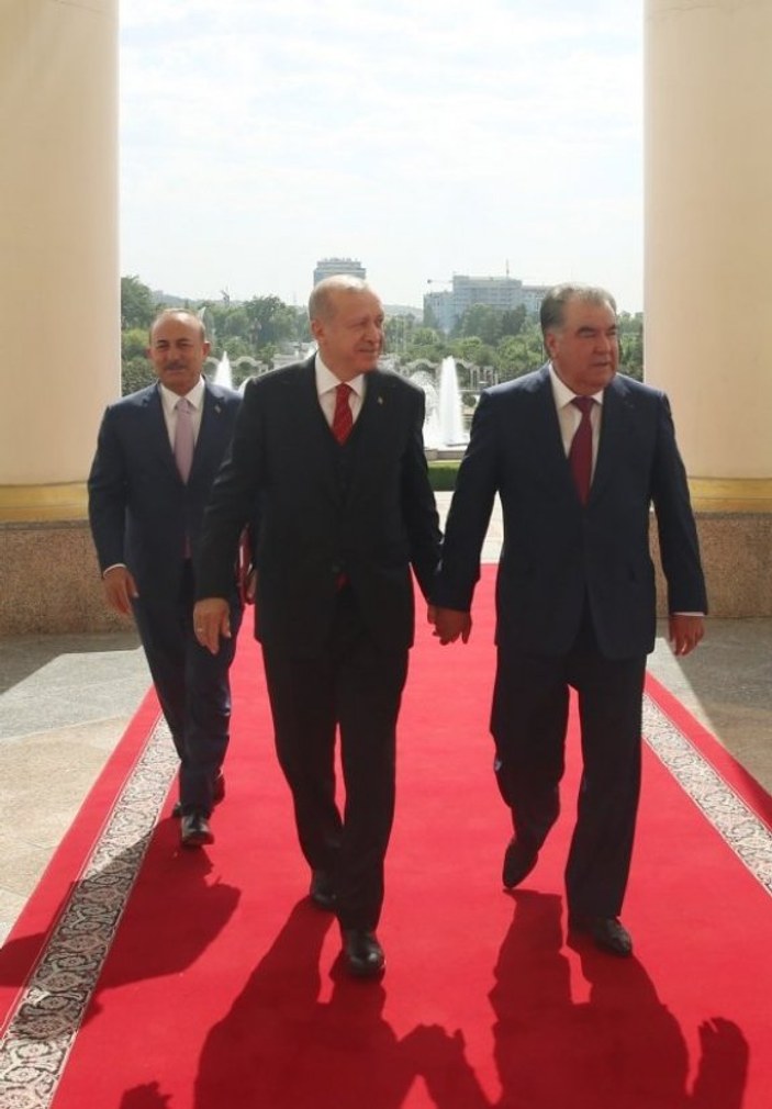 Erdoğan  Asya İşbirliği Zirvesi'nde konuştu