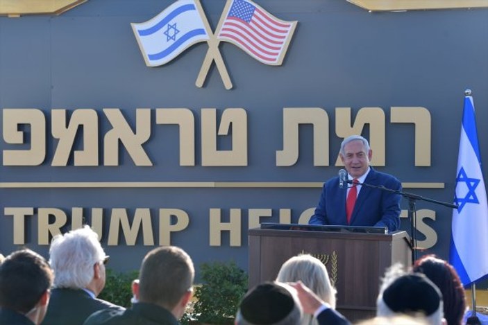 İsrail Golan Tepeleri'nin bir kısmına Trump adını verdi