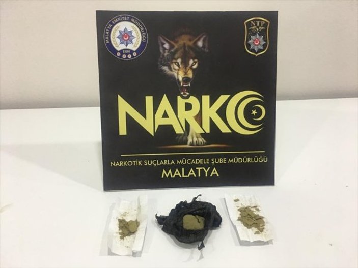 Malatya'da uyuşturucu satıcılarına baskın