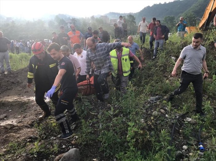 Trabzon'da sel: 7 ölü 3 kişi kayıp