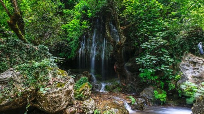 Antalya ormanlarındaki saklı cennet