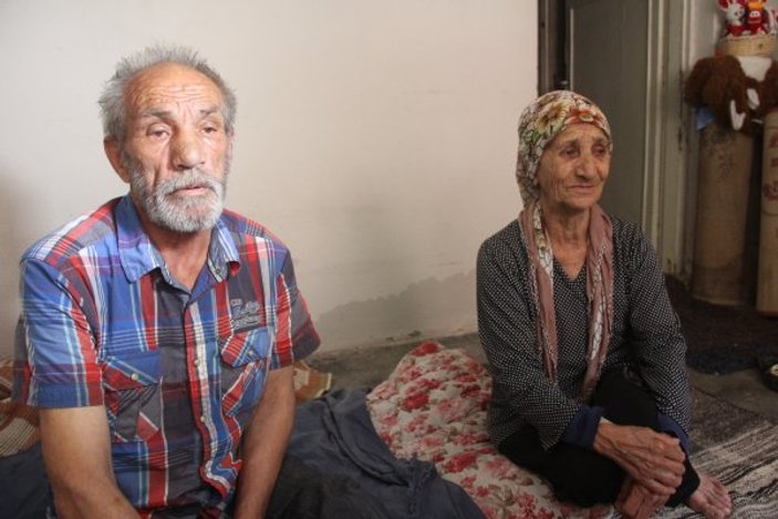 Adana'da inşaata yerleşen anne-babaya devletten yardım