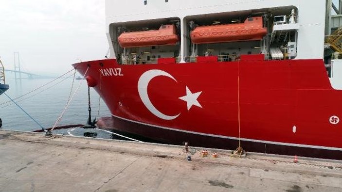 Türkiye'nin ikinci sondaj gemisi Yavuz yola çıktı